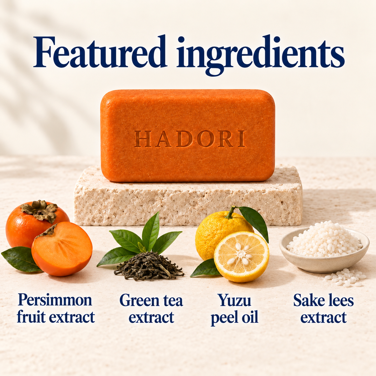Original Japanese Persimmon Soap
