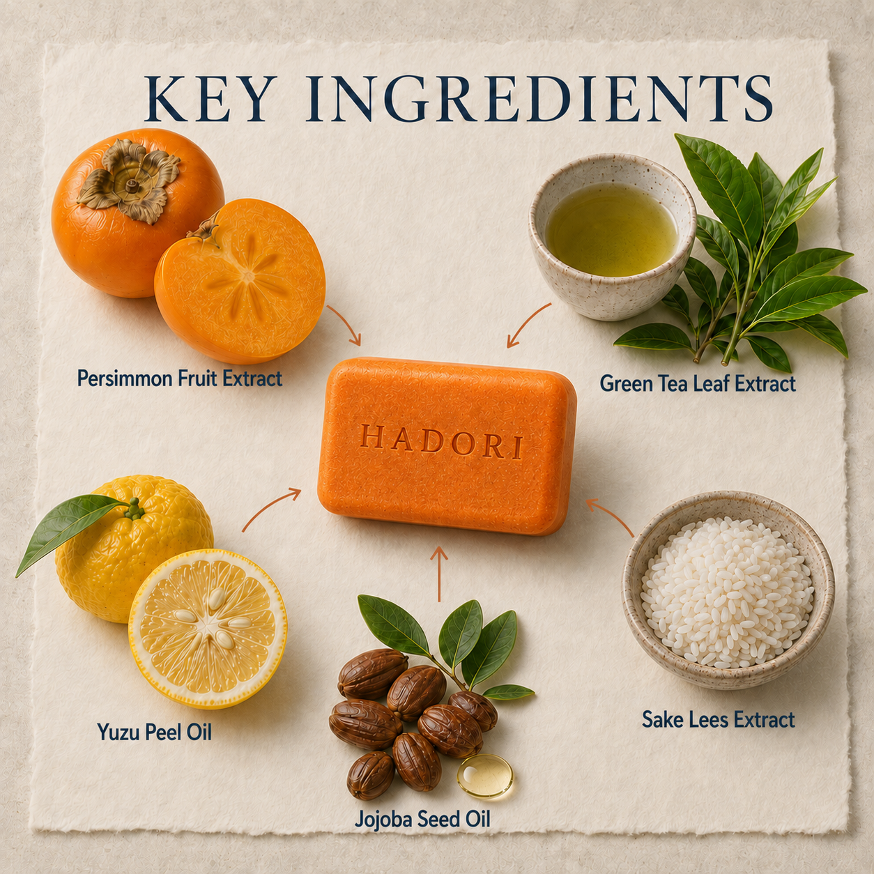 Original Japanese Persimmon Soap
